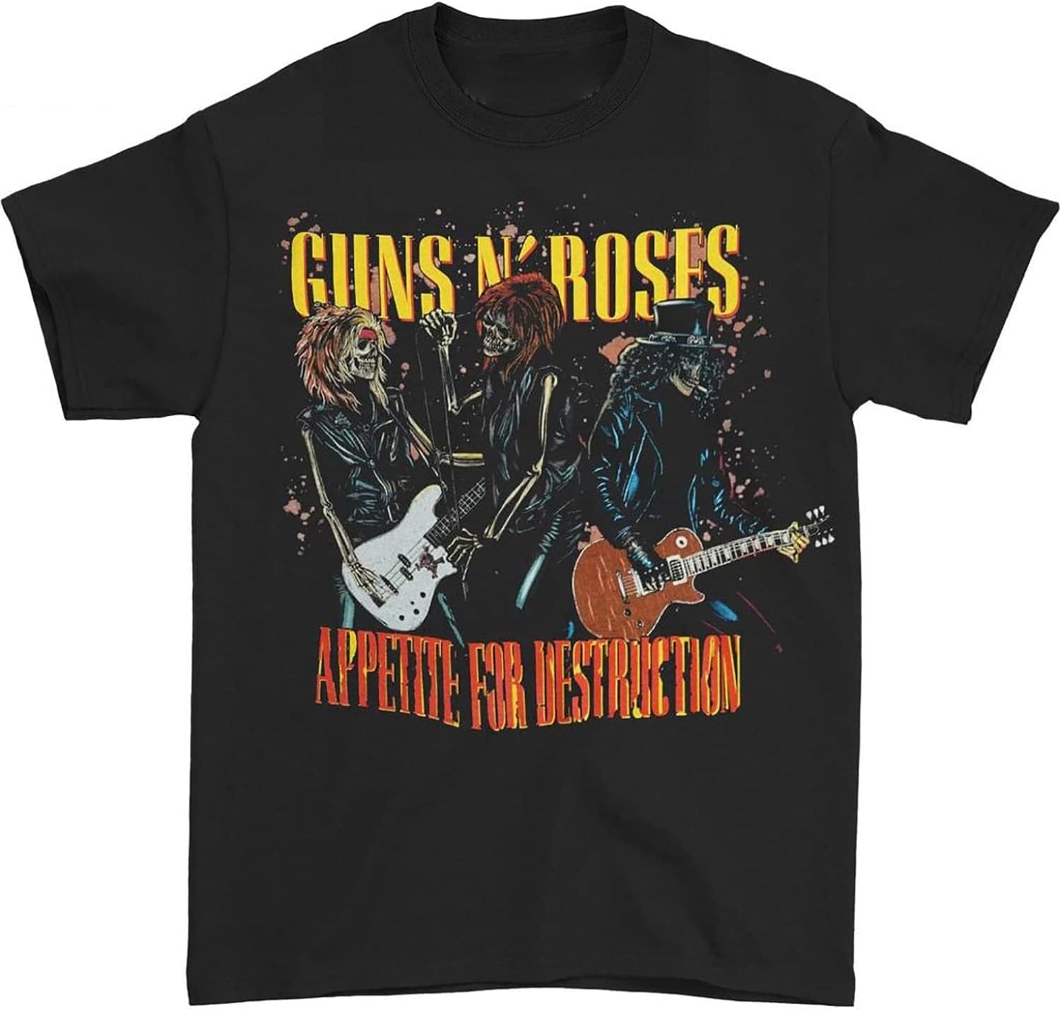 ガンズアンドローゼスguns`n’rosesロックTシャツUS製 Amazon | ガンズ・アンド・ローゼズ Guns N' Roses tシャツ